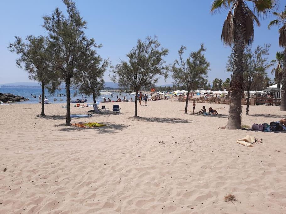 Port Frejus Cap Hermes Vue Mer Et Port Pieds Dans L'Eau Piscine Pkg Exterior photo